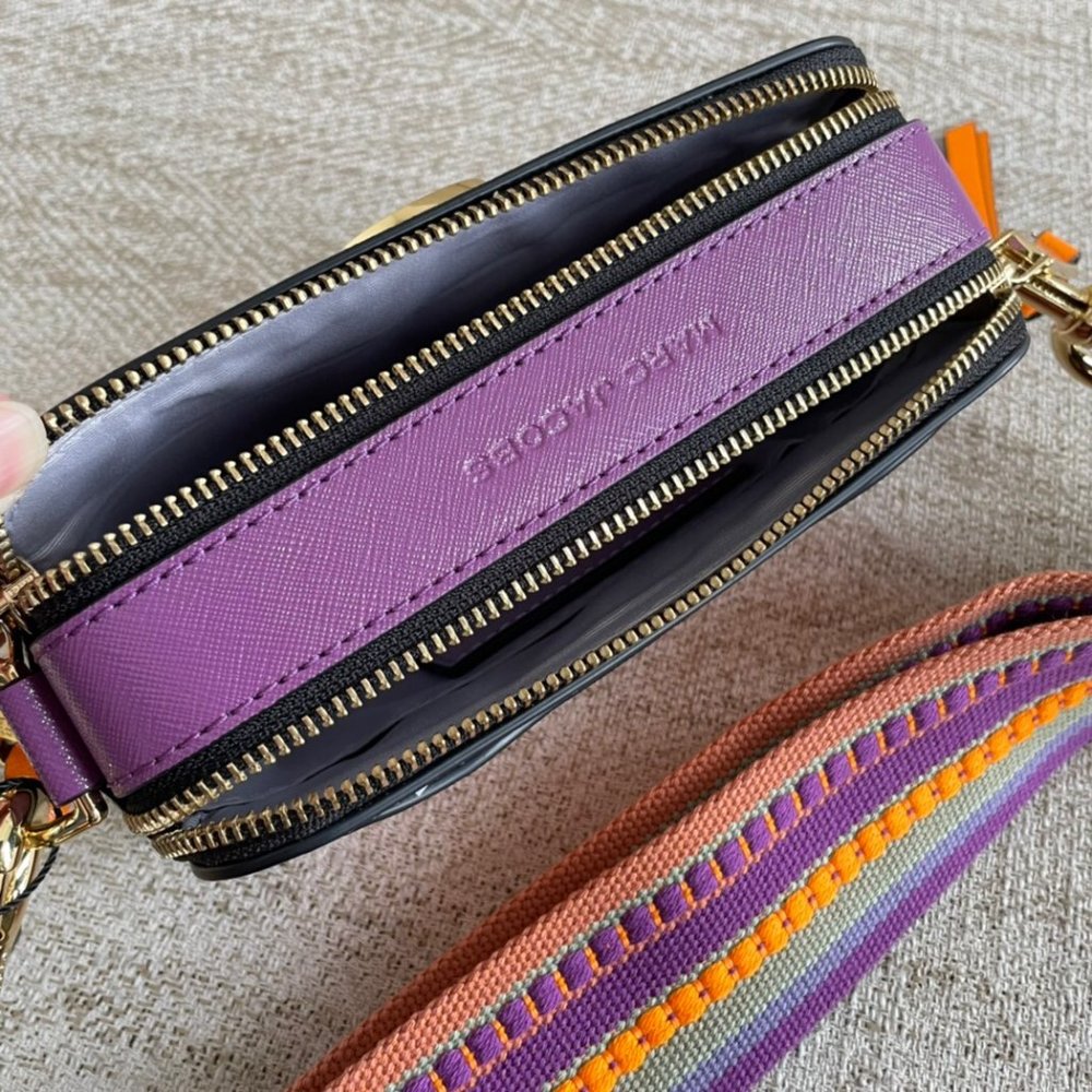 Marc Jacobs Women's Snapshot Marc Jacobs Crossbody Bag Multicolor - Picture 8 of 9